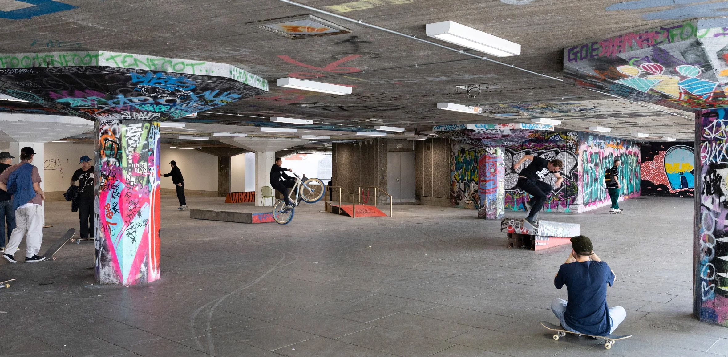 Skateparks as performative landscapes: The case of 'Long